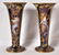 718: A SUPERB PAIR OF WEDGWOOD FAIRYLAND LUSTRE TAPERI