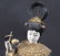 AN EARLY 20TH CENTURY CHINESE IVORY AND CLOISONNE ENAME - 2