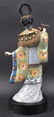 AN EARLY 20TH CENTURY CHINESE IVORY AND CLOISONNE ENAME - 4