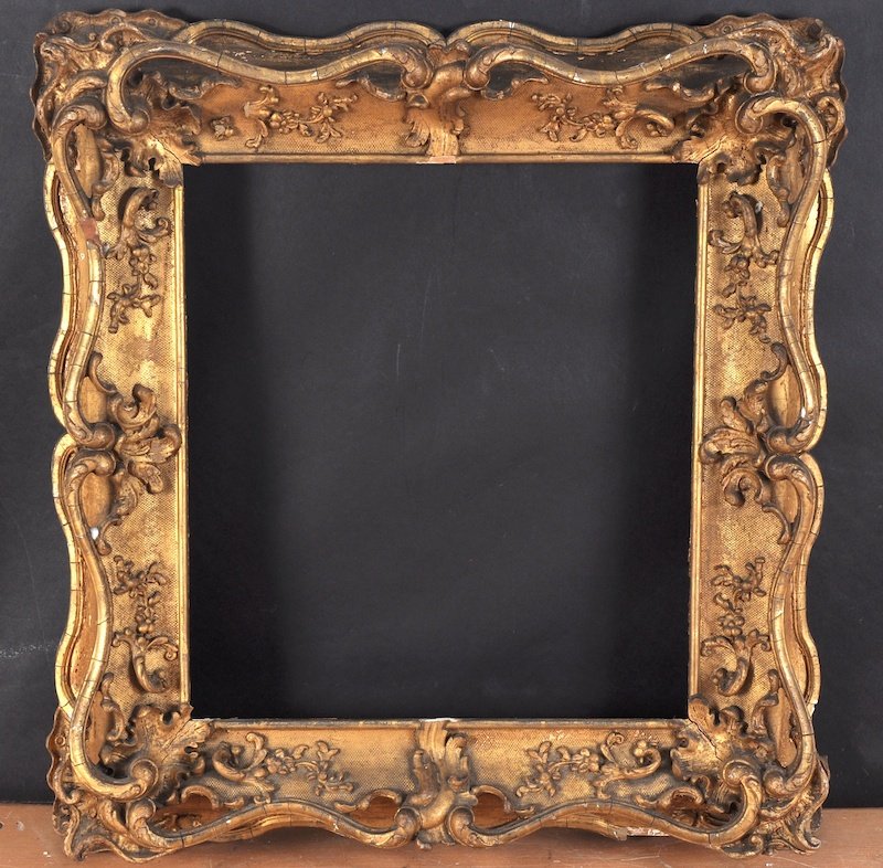 Early 19th Century English Composition frame with Swept