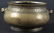 AN 18TH CENTURY CHINESE BRONZE CIRCULAR CENSER bearing