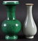 AN 18TH CENTURY CHINESE LONGQUAN CELADON VASE together