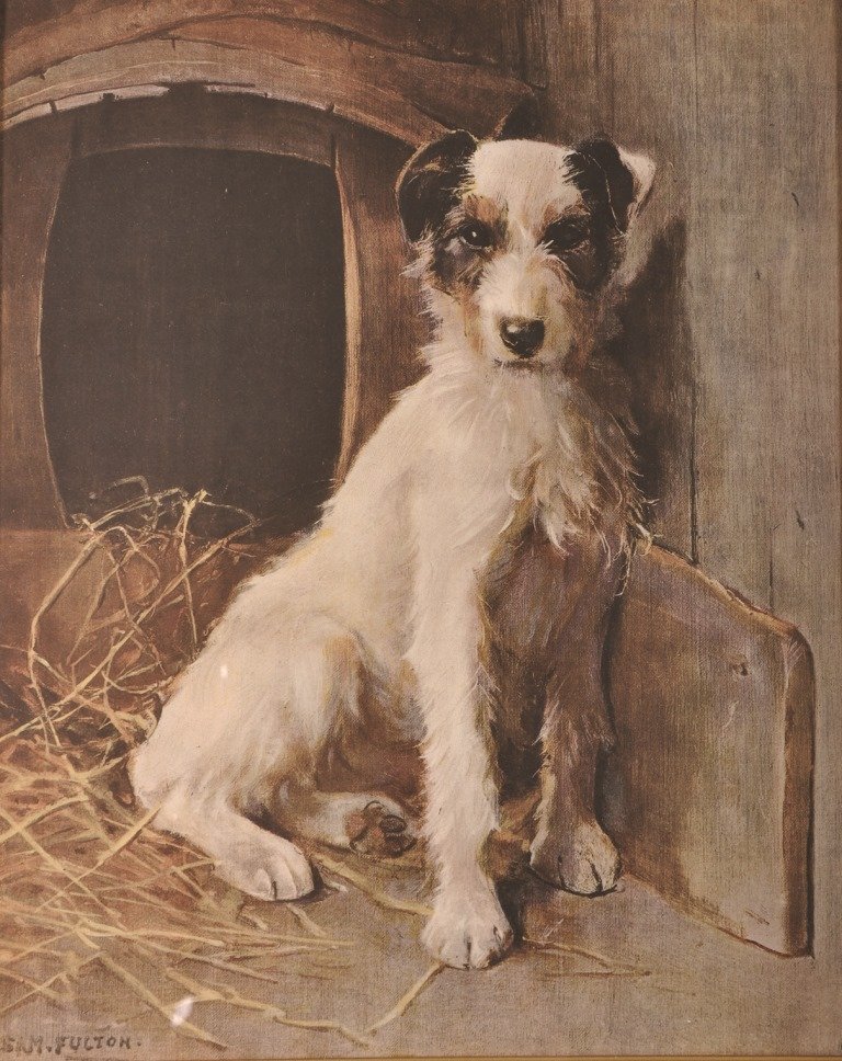 Sam Fulton (1855-1941) British. ‘Grace’, Photographic: Sam Fulton (1855-1941) British. ‘Grace’, Photographic Reproduction, 15” x 12”, and the companion piece, ‘Disgrace’, a pair (2).