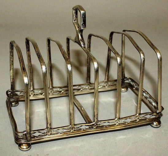 A SIX DIVISION WIRE TOASTER. Birmingham 1927 Feb 21, 2015 John