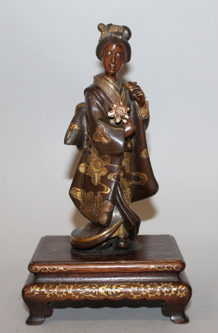 A GOOD SIGNED JAPANESE MEIJI PERIOD EISUKE MIYAO PARCEL (1 of 7)