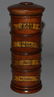 A FOUR TIER SPICE TOWER. 8ins high.