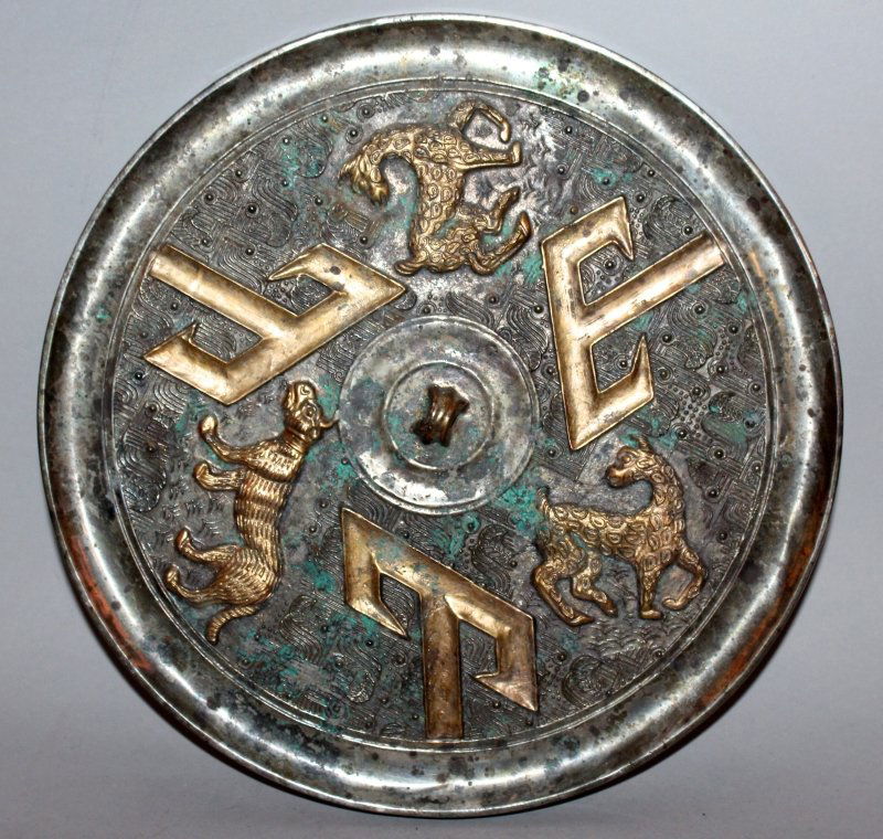 ANOTHER GOOD QUALITY LARGE CHINESE TANG-STYLE SILVERED (1 of 4)