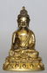 A GOOD 18TH CENTURY CHINESE QIANLONG PERIOD GILT BRONZE