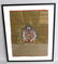 A 20TH CENTURY FRAMED TIBETAN THANGKA, painted with