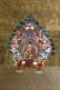 A 20TH CENTURY FRAMED TIBETAN THANGKA, painted with - 2