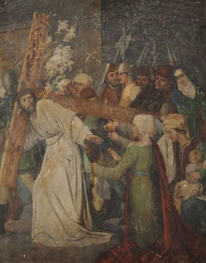 18th Century Italian School. Christ Carrying the Cross, (1 of 3)