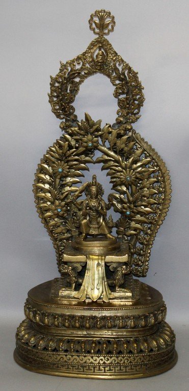 A GOOD QUALITY LARGE 19TH CENTURY SECTIONAL BRONZE (1 of 8)