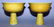 A PAIR OF CHINESE YELLOW ENAMELLED PORCELAIN STEM - 2