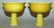 A PAIR OF CHINESE YELLOW ENAMELLED PORCELAIN STEM - 3