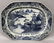 AN 18TH CENTURY CHINESE EXPORT QIANLONG PERIOD BLUE &