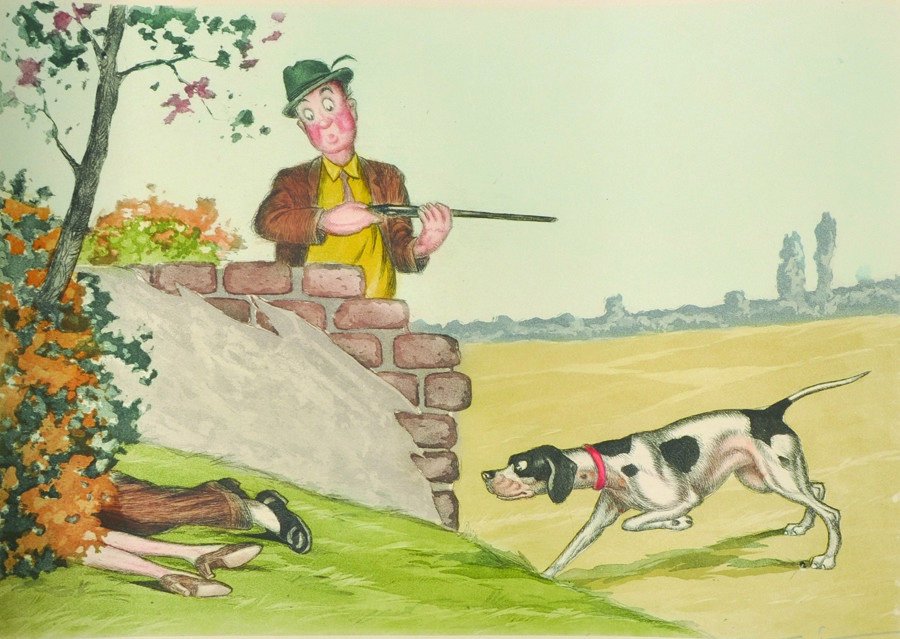 Boris O’Klein (1893-1985) French. ‘Ca sent Bon!’, (1 of 10)