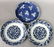 A PAIR OF CHINESE KANGXI PERIOD BLUE & WHITE PORCELAIN
