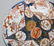 AN EARLY JAPANESE IMARI PORCELAIN DISH, circa 1700, of - 4