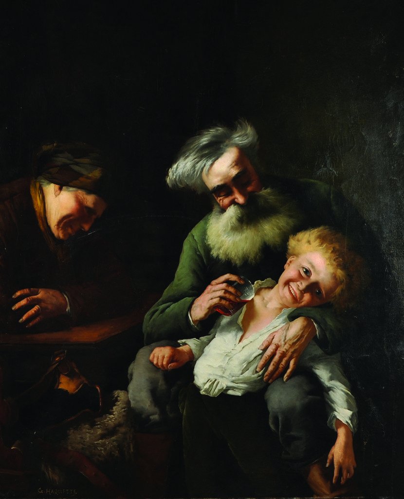 Georges Jean Marie Haquette (1854-1906) French. (1 of 5)