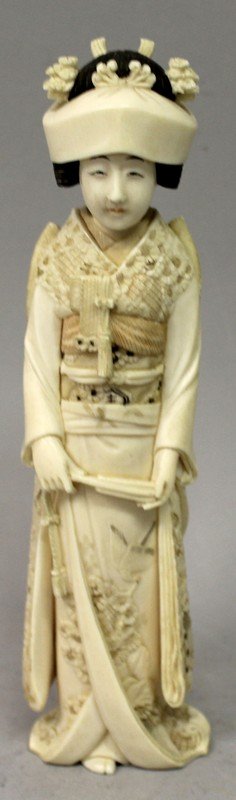 A GOOD QUALITY EARLY 20TH CENTURY SIGNED JAPANESE IVORY (1 of 9)