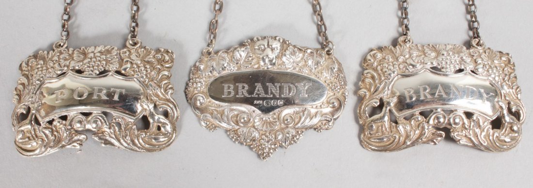 THREE WINE LABELS, BRANDY, PORT and BRANDY. London: THREE WINE LABELS, BRANDY, PORT and BRANDY. London 1967.