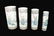A Chinese Famille Rose Porcelain Set Brush Pots with - 3
