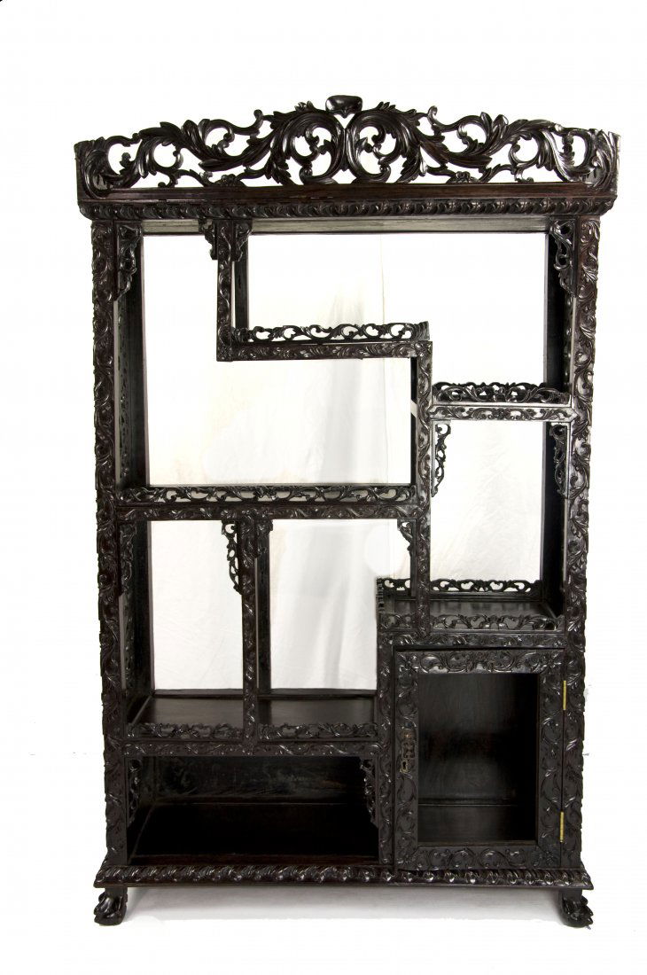 Padauk(Zitan) Display Shelf (1 of 7)