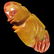 Natural Multi-Colour Agate Carved Dual Fish Pendant - 2