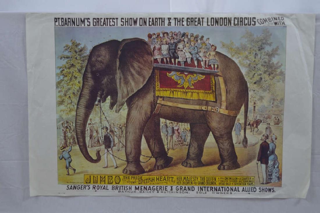 P.T. Barnum Greatest Show/Great London Poster (1 of 1)
