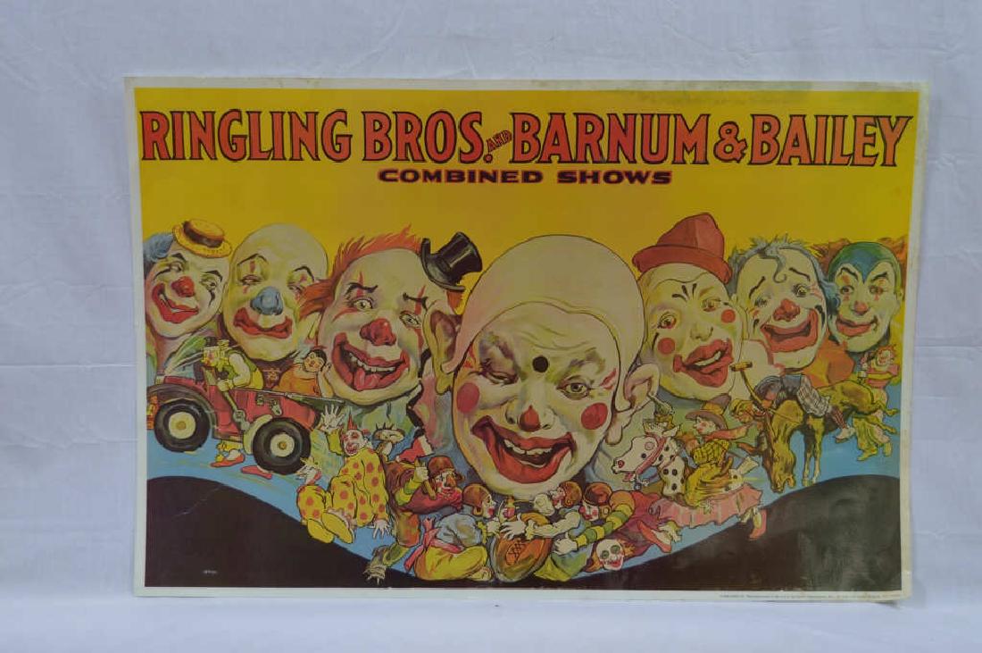Ringling Bros/Barnum Bailey Combined Clown Poster (1 of 1)