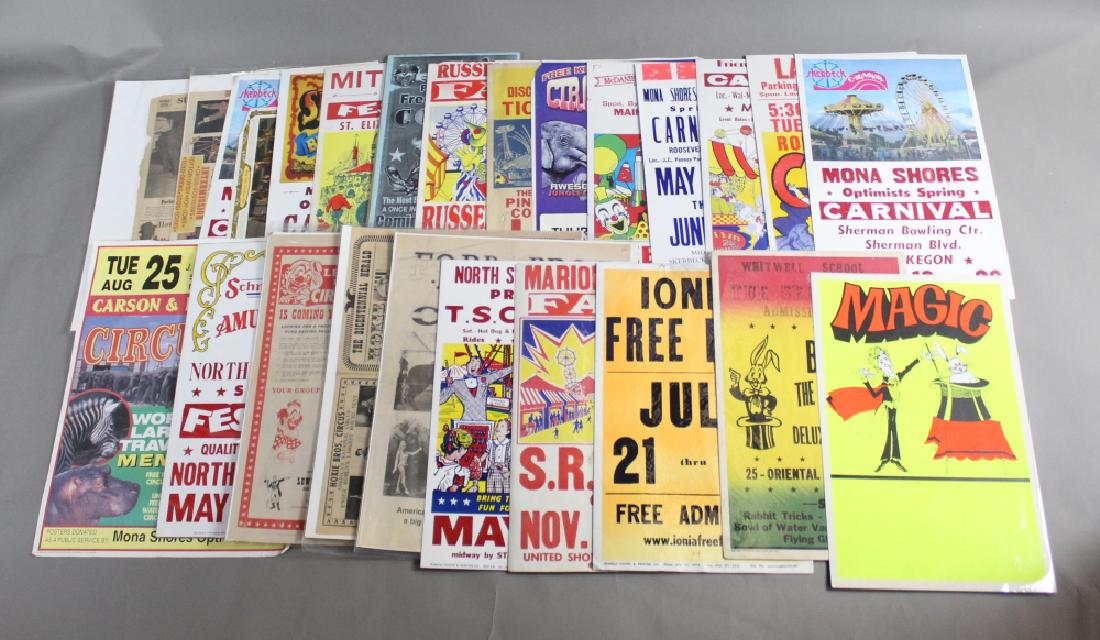 20+ Circus Advertisements & Newspaper Articles (1 of 1)