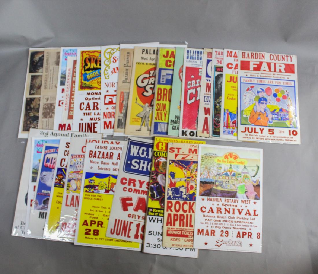 20+ Fair & Circus Advertisements Nardin County (1 of 1)