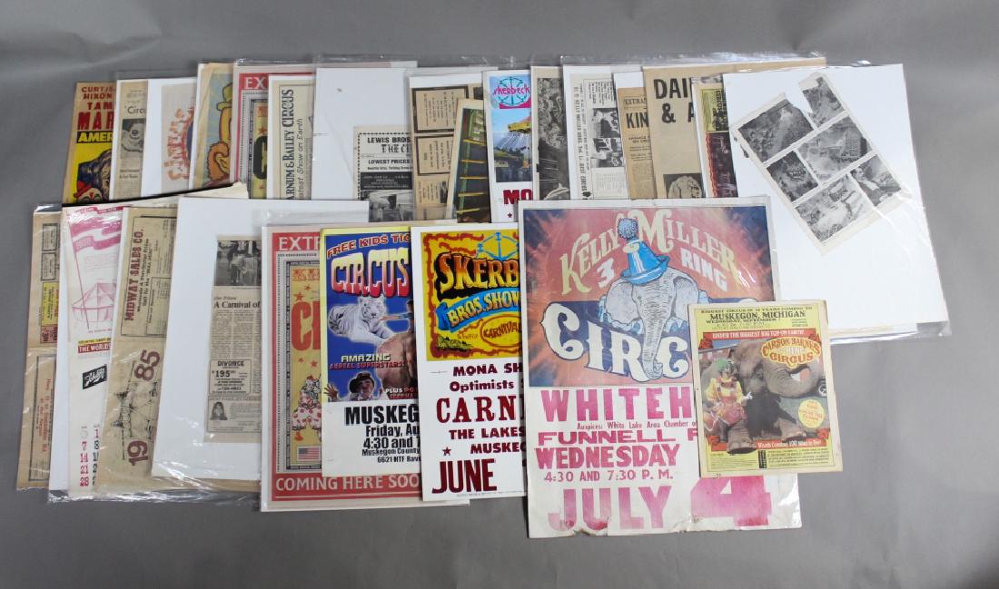 Kelly Miller/Skerbeck Circus Advertisements (1 of 1)