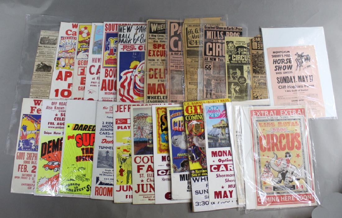 King Bros/Skerbeck Circus Advertisements (1 of 2)