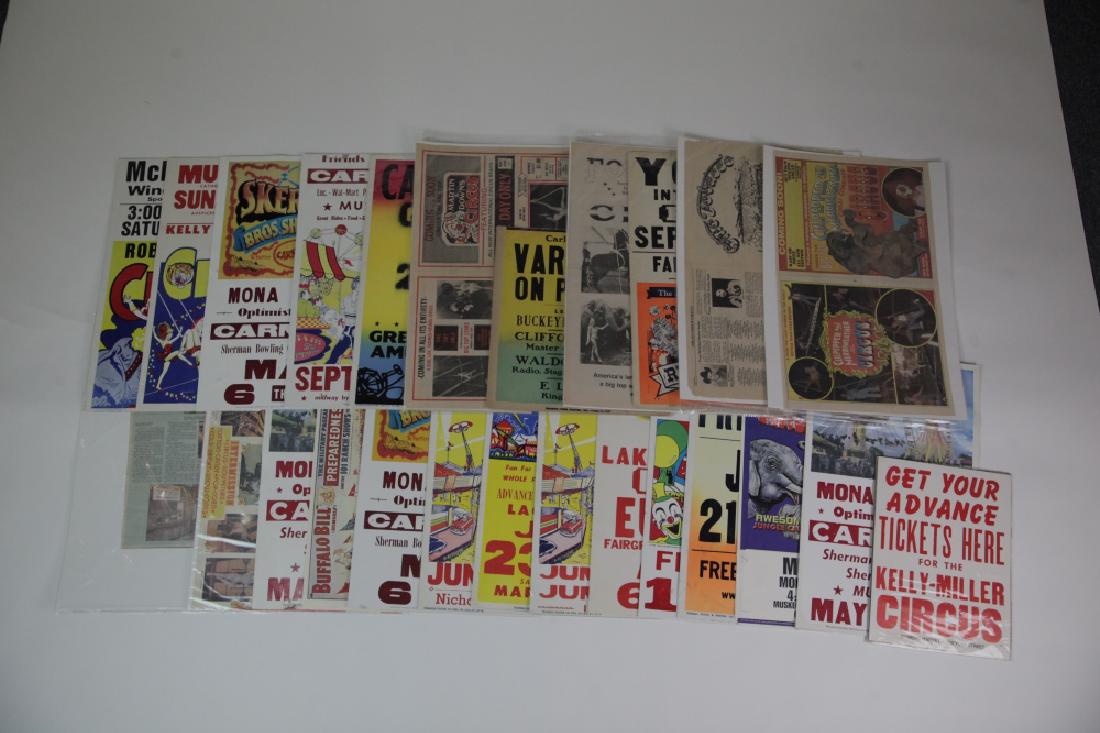 Kelly Miller/Mona Shores Circus Advertisements (1 of 1)