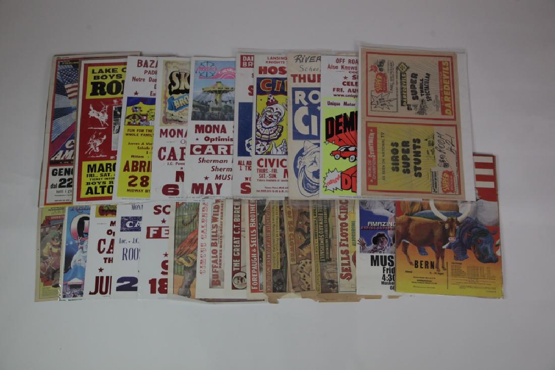 Circus Newspaper Articles/Advertising Posters (1 of 1)