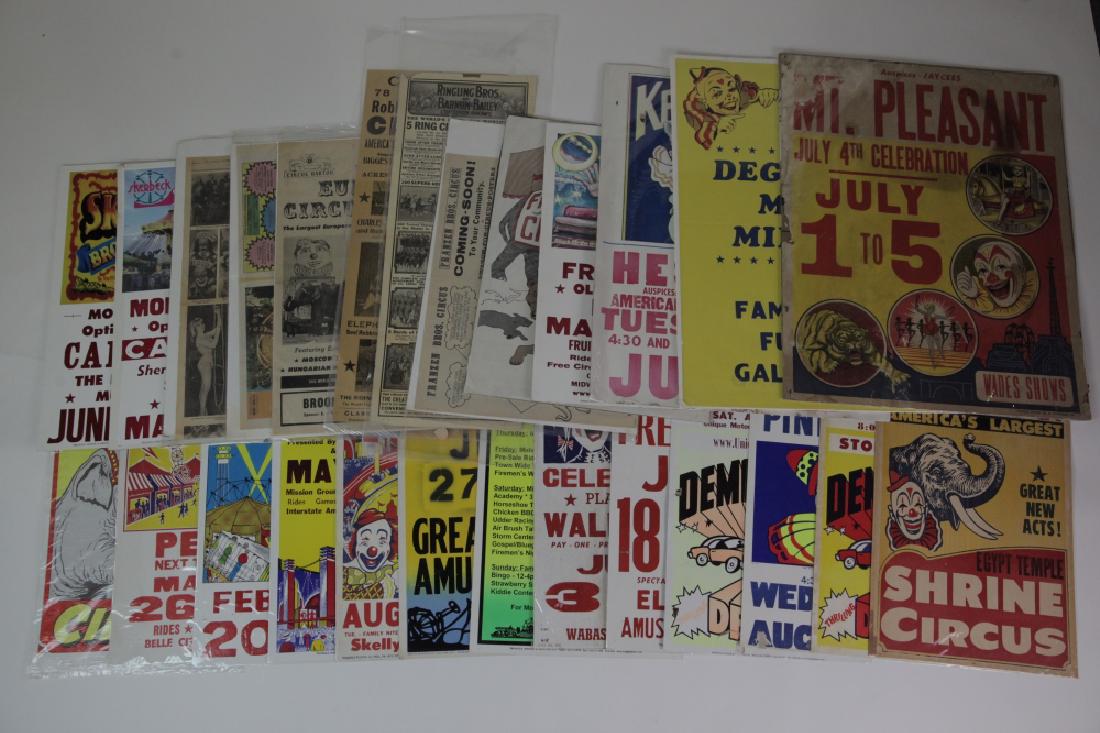 Shrine/Mt. Pleasant Circus Advertisements (1 of 1)