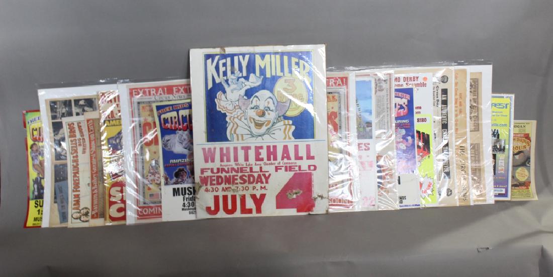 Circus/Fair Advertisements & Posters Kelly Miller (1 of 1)