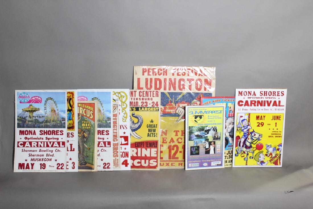 Egypt Temple Circus/Fair Advertisements (1 of 3)