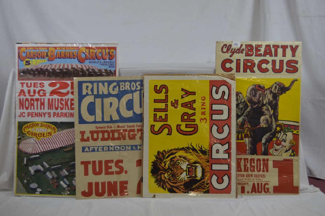 Lot of 4 Assorted Posters: Sells & Gray, Ring Bros (1 of 1)