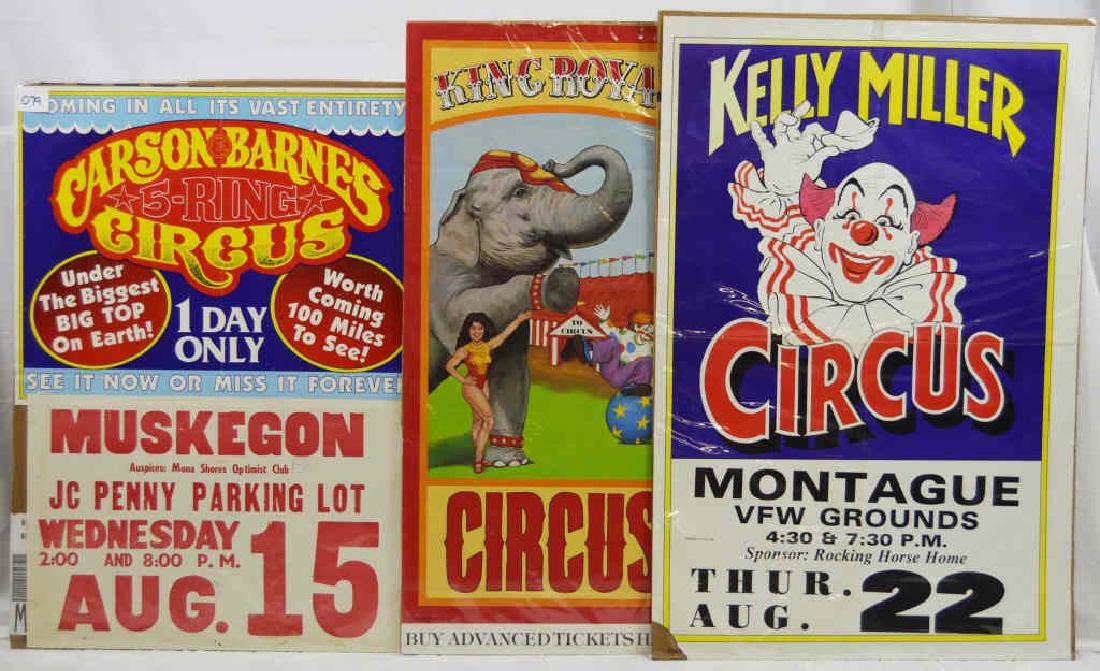 Lot of 3 Assorted Posters: Carson & Barnes (1 of 1)