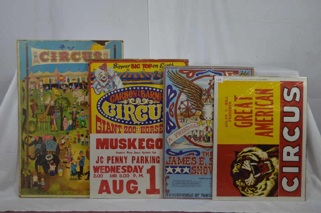 Lot of 4 Assorted Posters: Allen C Hill (1 of 1)