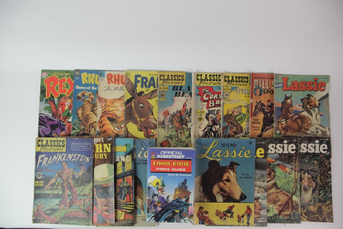 10+ Vintage Comic Books Lassie/Frankenstein (1 of 2)