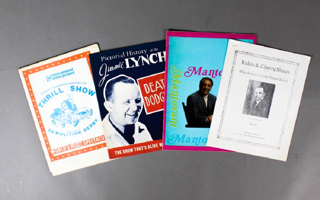 Misc. Books on Carnival & Circus People (1 of 2)