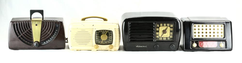 Zenith (2), Admiral, & Teletone Radios (1 of 6)