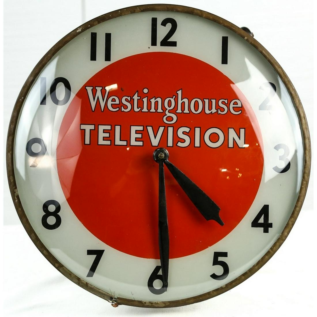 Pam Co. Westinghouse Television Light Up Clock (1 of 3)