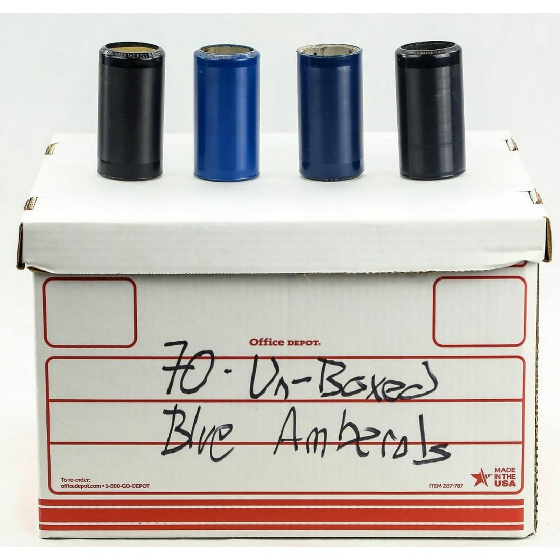 70 Edison Blue Amberol Cylinder Records (1 of 2)