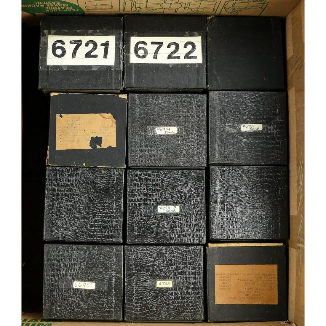 12 Wurlitzer 165 Band Organ Rolls: 12 Wurlitzer 165 Band organ Rolls, 3 recuts, 9 rolls are original, all in various condition