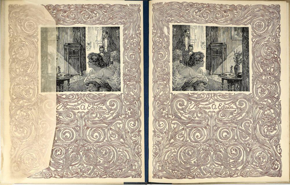 Thomas Edison Book detailing Music Re-Creation (1 of 10)