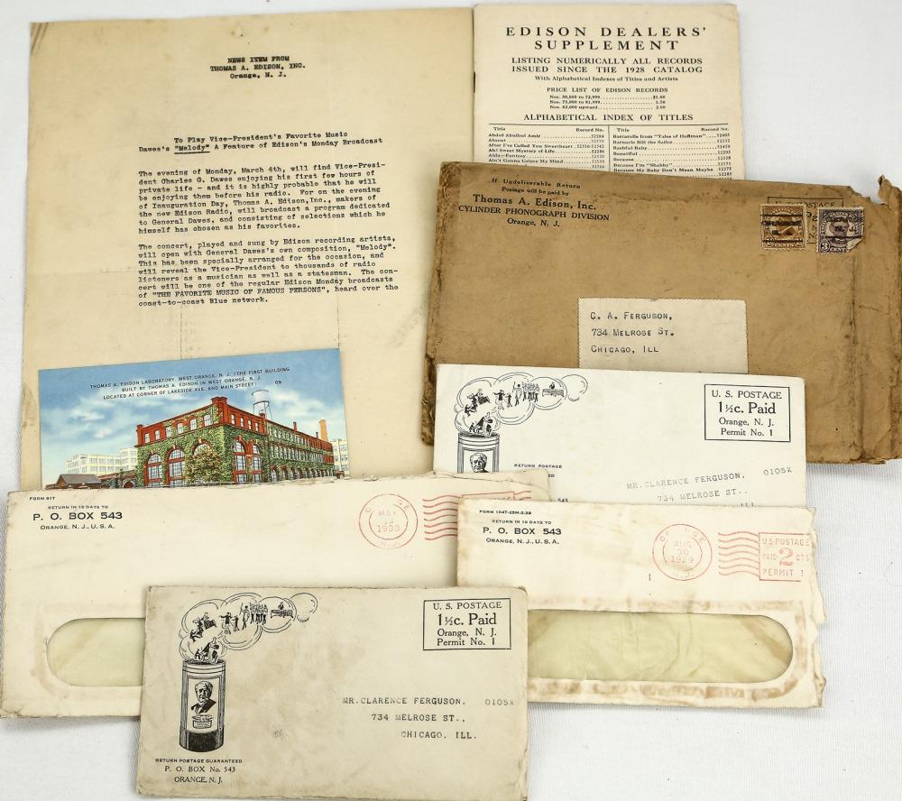 Edison / Ferguson Literature Lot 6 (1 of 1)